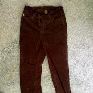 Maroon Christopher Blue Corduroy Jeans